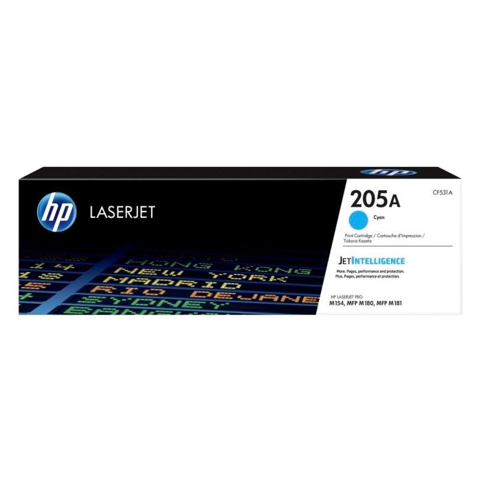 Toner Hp 205A Laserjet M154A - 154Nw - Mfp M180N - 181Fw Cian 900 Paginas 1