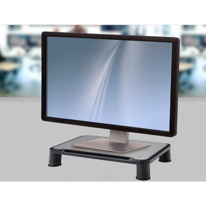 Soporte Q-Connect Para Monitor Ajustable En Altura 380x240X112 mm 2