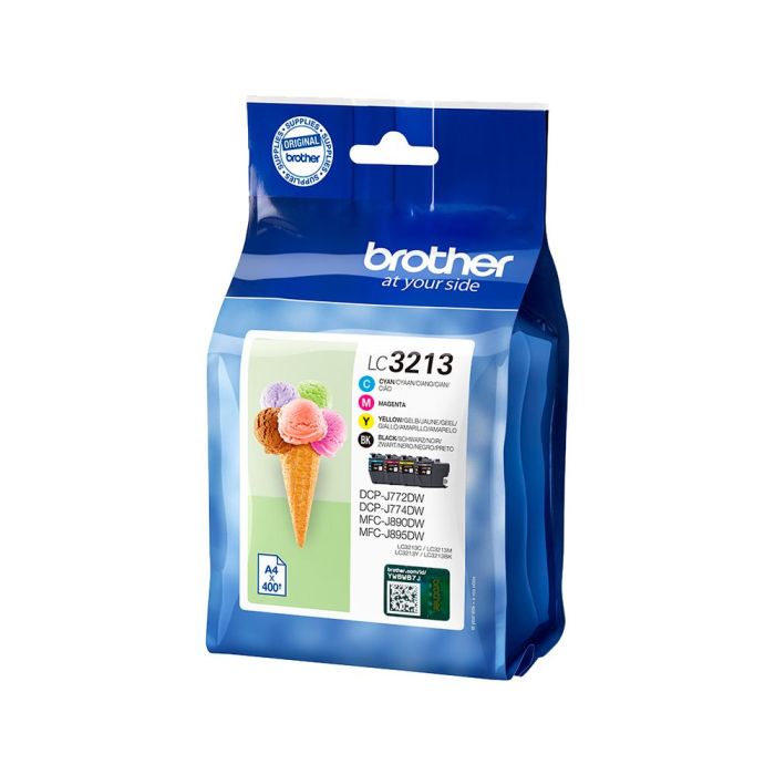 Cartucho de Tinta Original Brother LC-3213VAL (4 pcs) 1