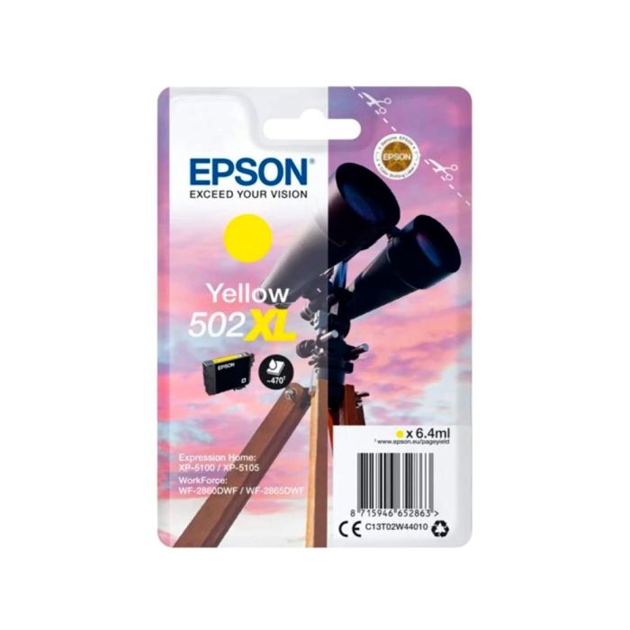 Cartucho de Tinta Original Epson 502XL Amarillo 1