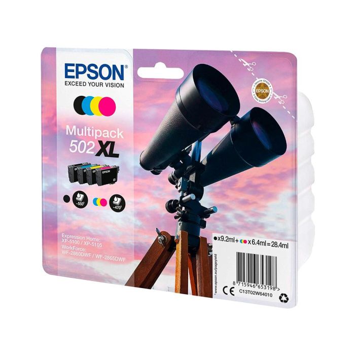 Cartucho de Tinta Original Epson EPST02W64010 Negro 1