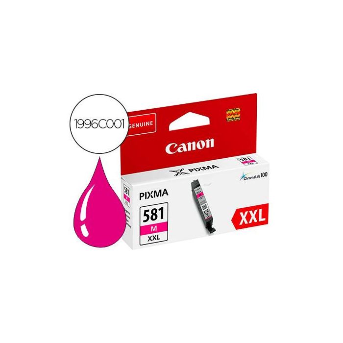 Canon Tinta Magenta Pixma Ts615X-Ts815X-Ts915X-Tr755X-Tr855X - Cli581Mxxl