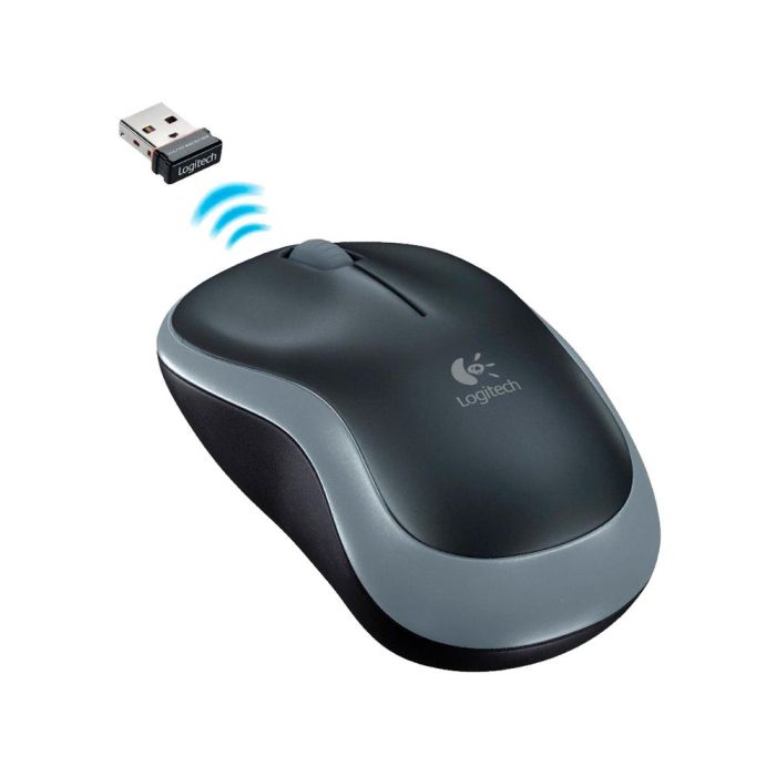 Ratón Inalámbrico Logitech M185 Gris 1