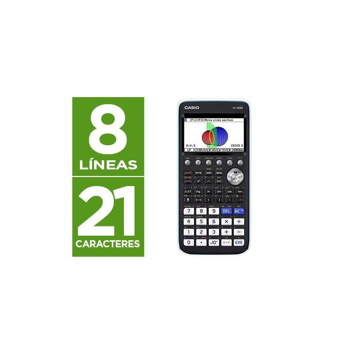 Casio Calculadora Gráfica Fx-Cg50 Pantalla Color Alta Resolución 216x384 Px Negro