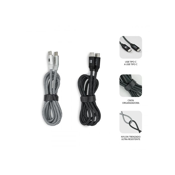 Cable USB-C Subblim SUB-CAB-4CC001 1