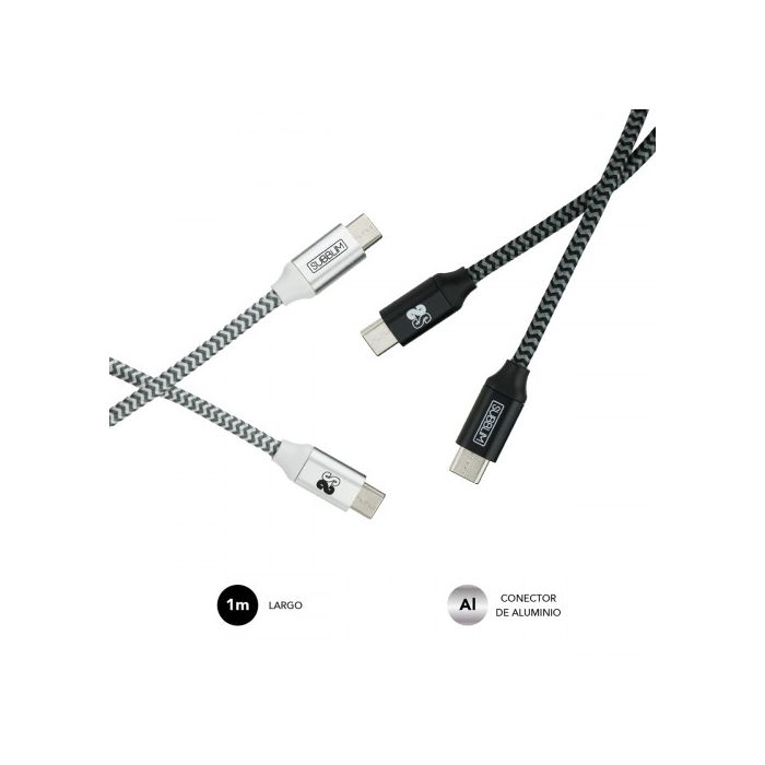 Cable USB-C Subblim SUB-CAB-4CC001 2