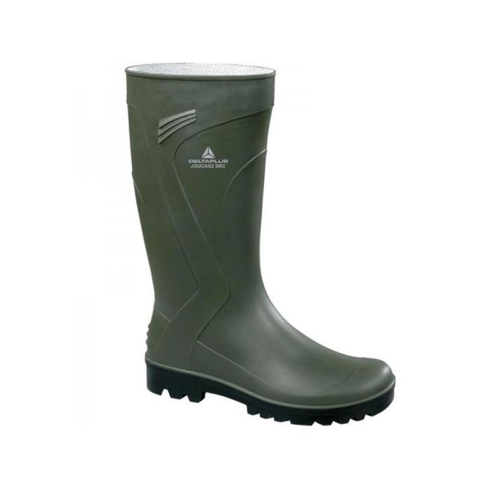 Bota Deltaplus De Seguridad Jouca Pvc Verde Suela De Tacos Talla 39 1