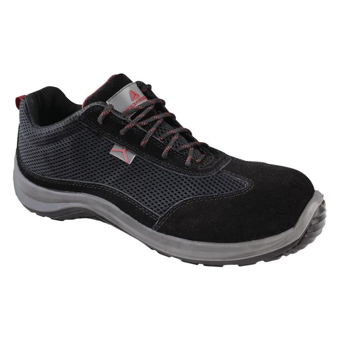 Zapatos De Seguridad Deltaplus Asti Piel De Serraje Afelpado Suela De Composite Negro Talla 37 1