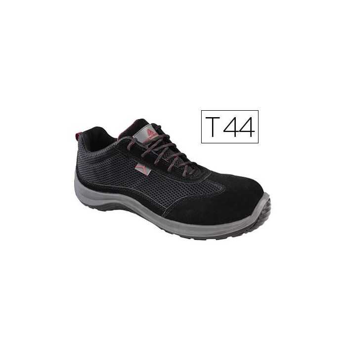 Zapatos De Seguridad Deltaplus Asti Piel De Serraje Afelpado Suela De Composite Negro Talla 44