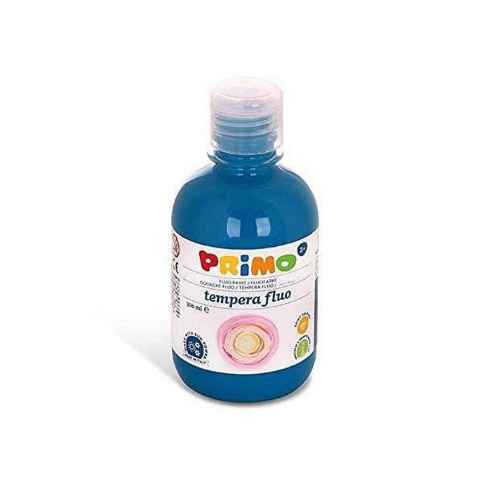 Tempera Liquida Primo Escolar 300 mL Azul Marino Fluorescente 1