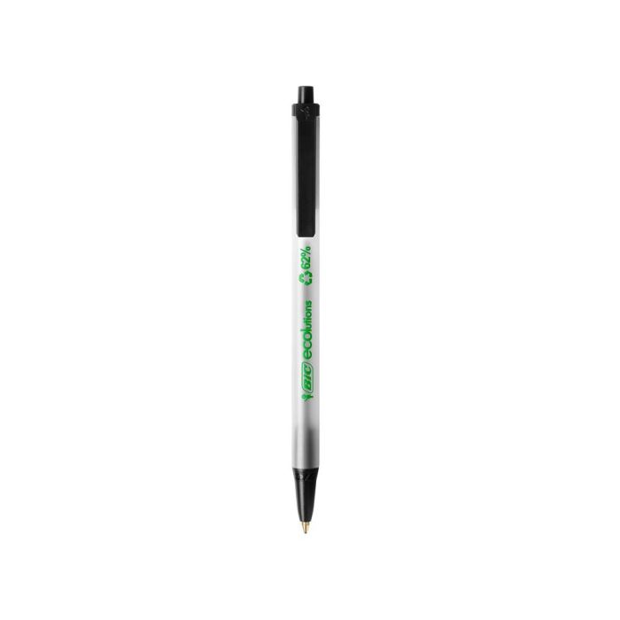 Boligrafo de tinta líquida Bic Clic Stic Negro 0,32 mm (50 Piezas) 1