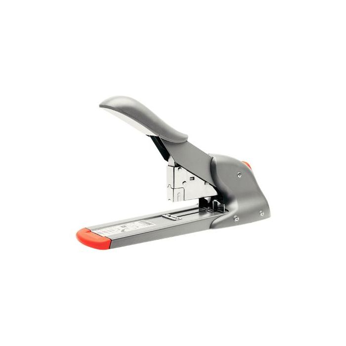 Grapadora Rapid Fashion Hd110 Plata-Naranja Capacidad 110 Hojas Usa Grapas 9-8-14 Y 23-8-15