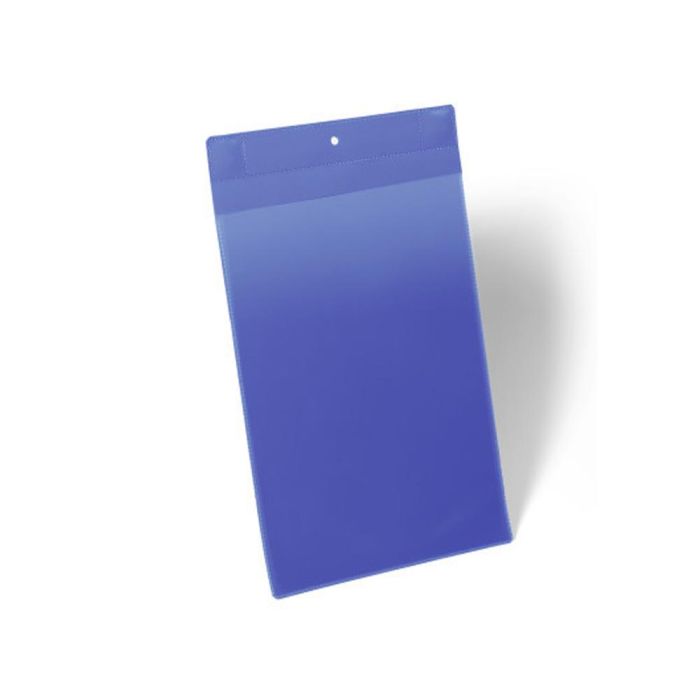 Funda Durable Magnetica 210x297 mm Plastico Azul Ventana Transparente Pack De 10 Unidades 1