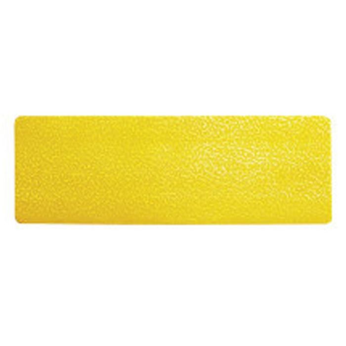 Simbolo Adhesivo Durable Pvc Forma De Linea Para Delimitacion Suelo Amarillo 150x50X0,7 mm Pack De 10