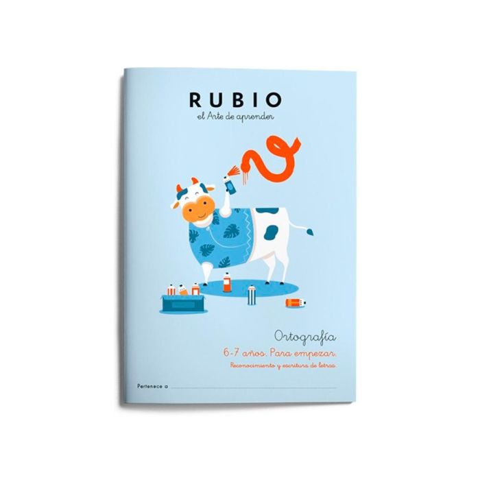 Cuaderno Rubio Ortografia 6-7 Años Para Empezar 5 unidades 2