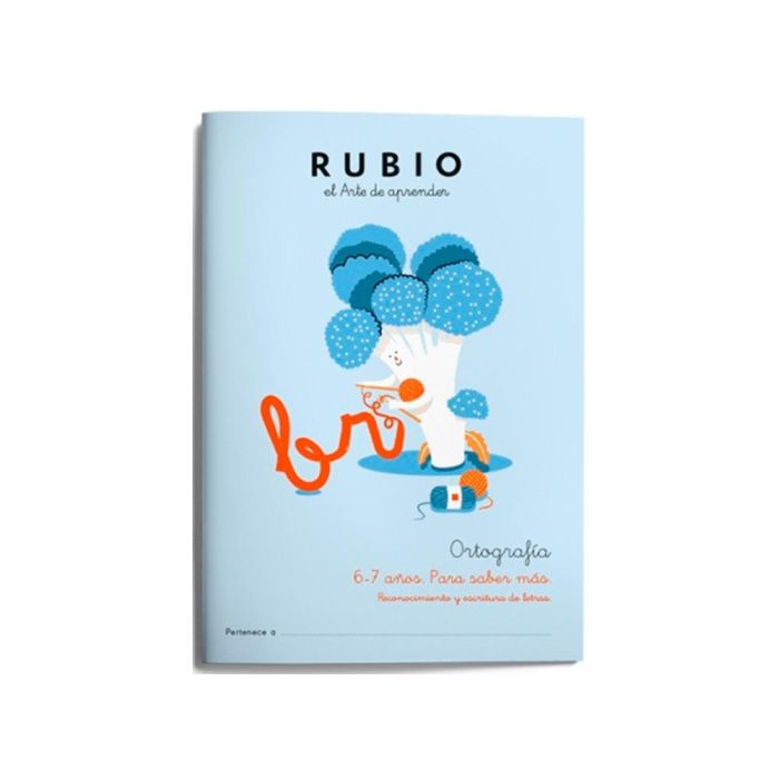 Cuaderno Rubio Ortografia 6-7 Años Para Saber Mas 5 unidades 2