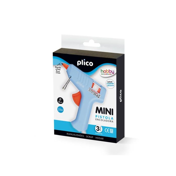 Pistola Termofusible Plico Mini 25 W