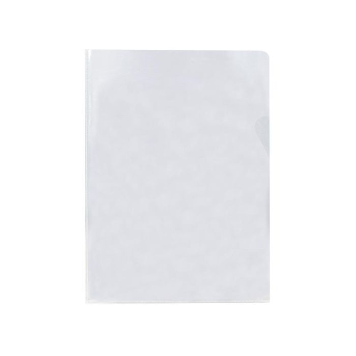 Carpeta Dossier Uñero Plastico Q-Connect Folio 120 Micras Transparente 100 unidades 1