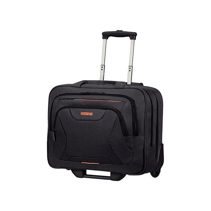 Maletín con Ruedas para Portátil de 15,6" Compartimento para Ropa 230X440X380 Mm Negro American Tourister SA33G006 NE 1