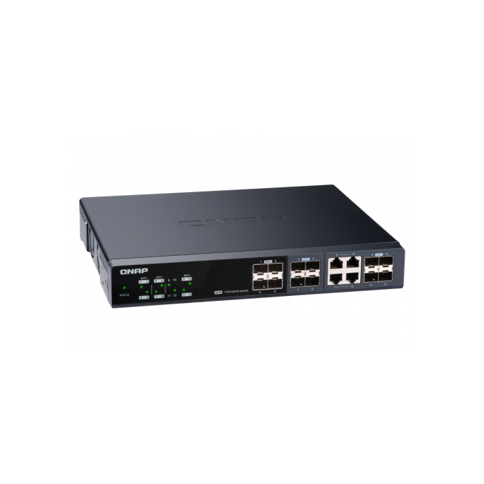 QNAP QSW-M1204-4C switch Gestionado 10G Ethernet (100/1000/10000) Negro 7