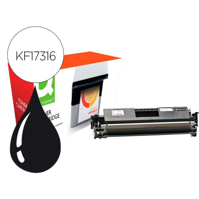 Toner Q-Connect Compatible Hp Cf217A Laserjet Pro M102 - M130 Negro