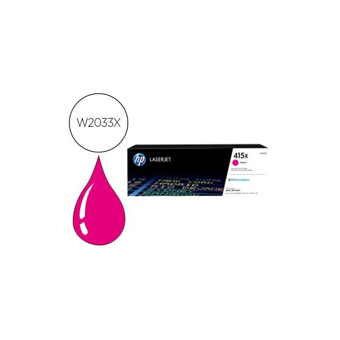 Hp Toner Magenta Laserjet M454 Series - Nº 415X