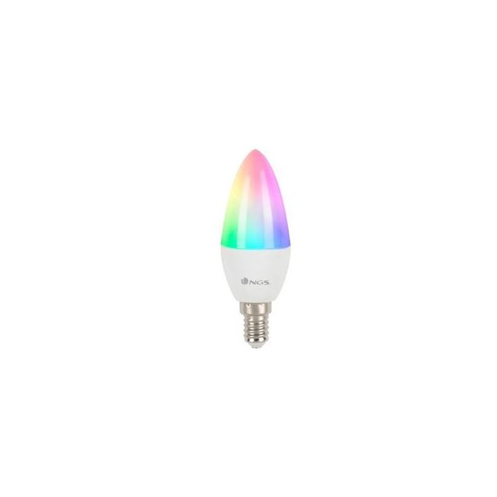 Bombilla Ngs Smart Wifi Led Bulb Gleam 514C Halogena Colores 5 W 500 Lumenes E14 Regulable En Intesidad