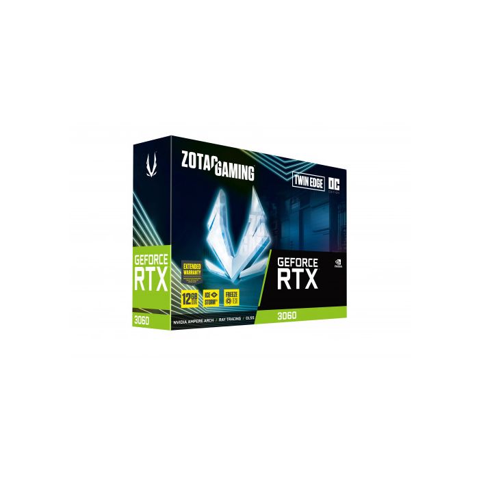 Zotac GAMING GeForce RTX 3060 Twin Edge OC NVIDIA 12 GB GDDR6 6