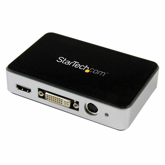 Capturadora Video Gaming Startech USB3HDCAP USB 3.0 HDMI VGA DVI