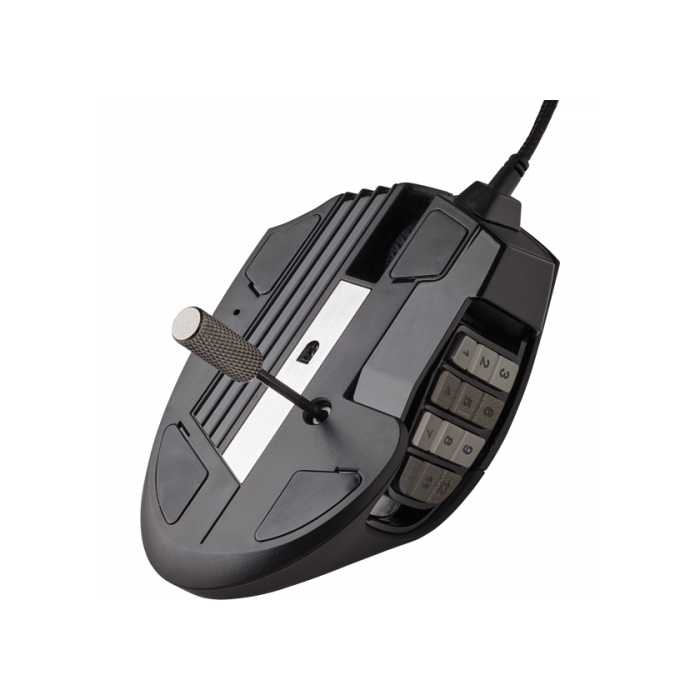 Corsair Scimitar RGB Elite ratón mano derecha USB tipo A Óptico 18000 DPI 8