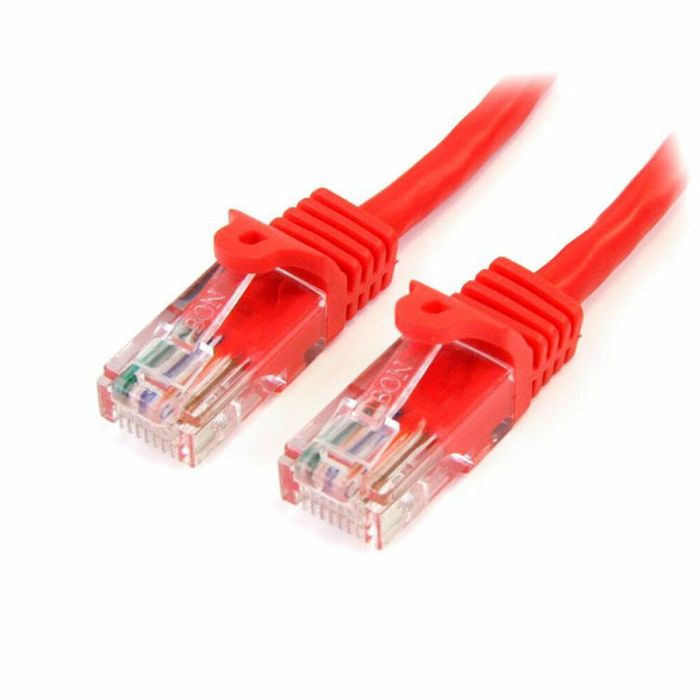 Cable de Red Rígido UTP Categoría 6 Startech 45PAT3MRD 3 m Rojo