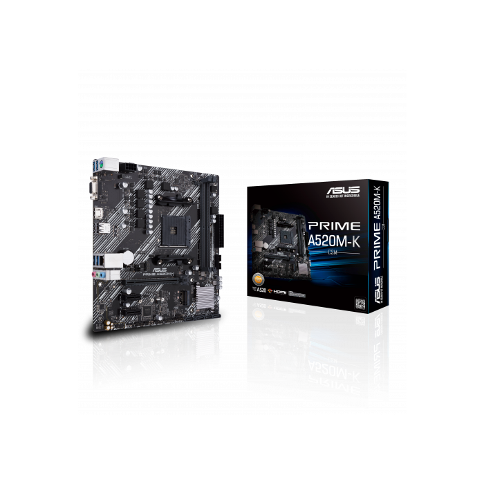 ASUS PRIME A520M-K AMD A520 micro ATX 5
