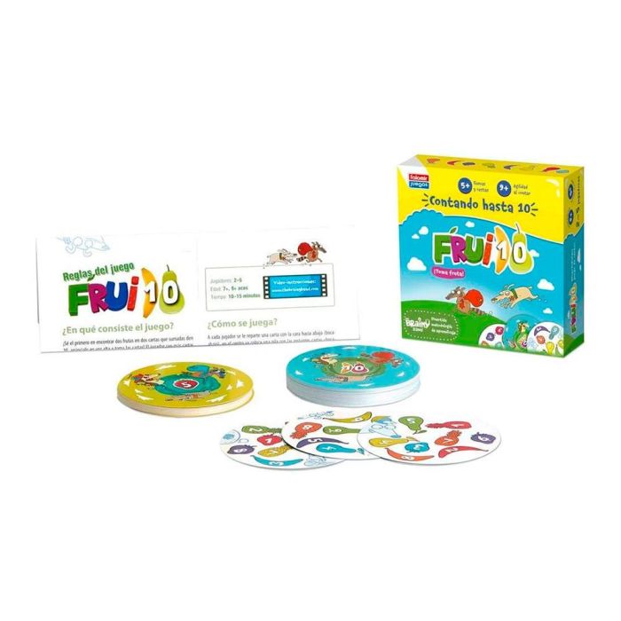 Juego Educativo Falomir Frui 10 Contando Hasta 10