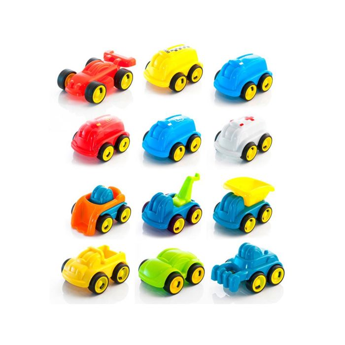 Juego Miniland Set De 12 Minimobiles Contenido Surtido 370x280X100 mm