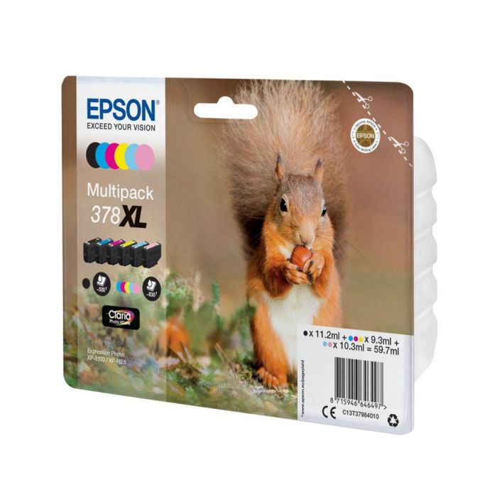 Cartucho de Tinta Original Epson 378XL Multicolor 2