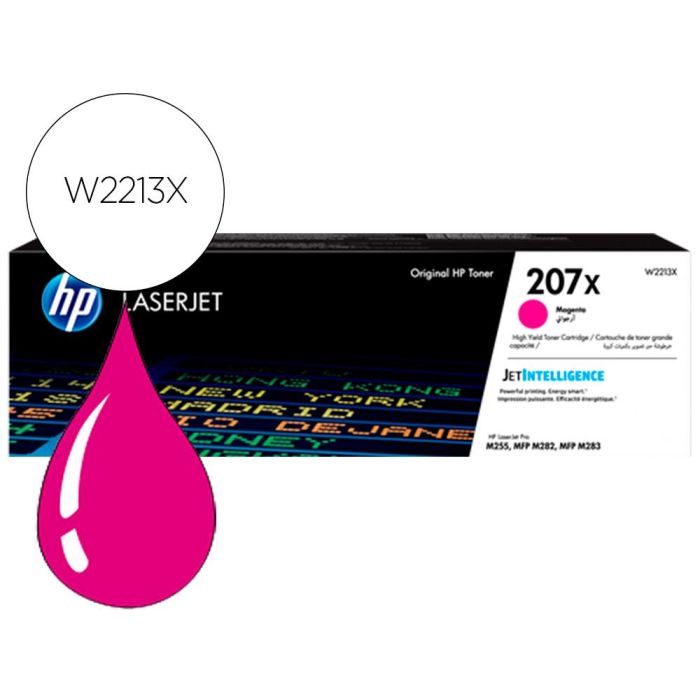 HP Toner 207X Magenta Laserjet M255/M282 (W2213X)