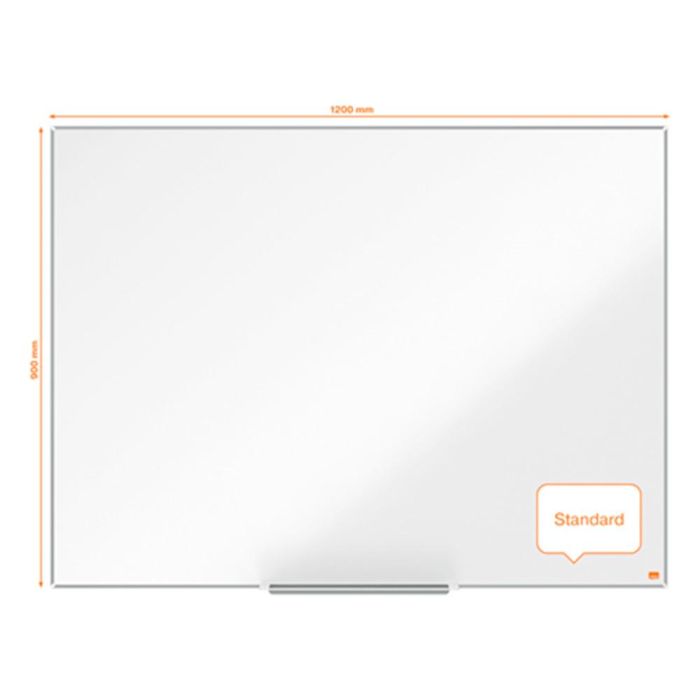 Pizarra Blanca Nobo Nano Clean Ip Pro Lacada Magnetica 1200x900 mm 2