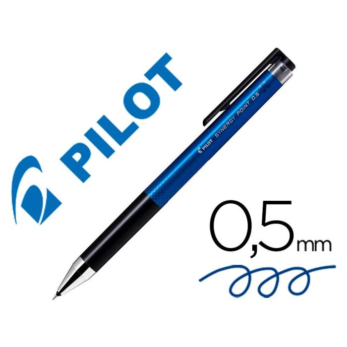 Bolígrafo de gel Pilot Synergy Azul (12 Unidades)