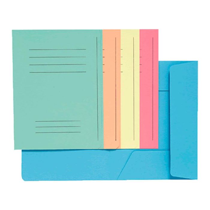Subcarpeta Cartulina Con 3 Solapas Exacompta Din A4 Impresa Azul Claro 210 gr 50 unidades 5 Subcarpeta Cartulina Con 3 Solapas Exacompta Din A4 Impresa Azul Claro 210 gr 50 unidades 5