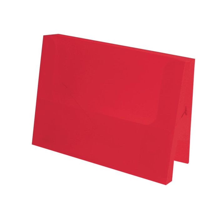 Carpeta Liderpapel Portadocumentos Polipropileno Dina4 Rojo Translucido Lomo 50 mm 1