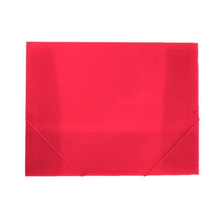 Carpeta Liderpapel Portadocumentos Polipropileno Dina4 Rojo Translucido Lomo 50 mm 2