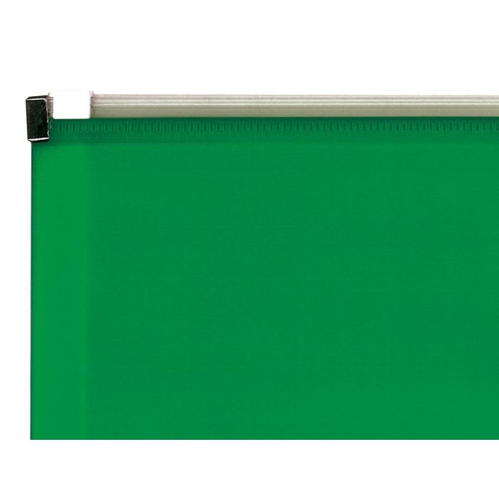 Carpeta Dossier Liderpapel A4 Cierre De Cremallera Verde Translucido 10 unidades 3