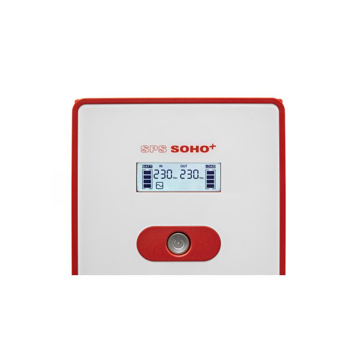 Salicru Sps 1600 Soho+ Iec – Sistema de Alimentación Ininterrumpida (Sai/Ups) de 1600 Va Line-Interactive y con Doble Cargador Usb 3