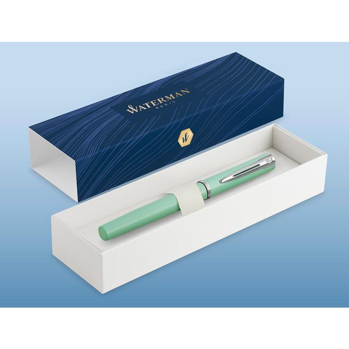 Pluma Waterman Allure Pastel Verde Plumin F 4 Pluma Waterman Allure Pastel Verde Plumin F 4