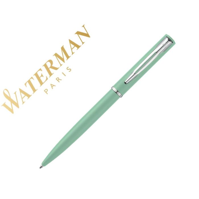 Waterman Bolígrafo Allure Pastel Punta Media Estuche De Regalo Lacado Verde