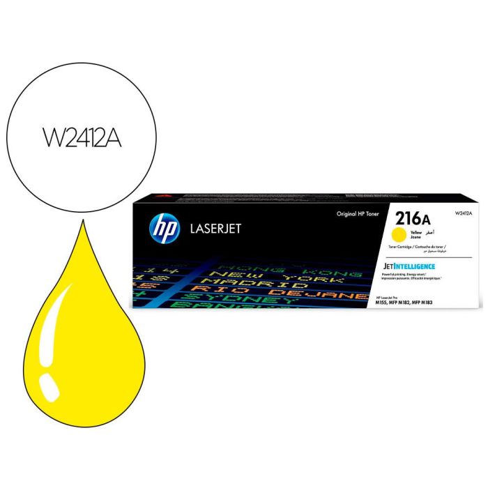 Hp Toner Amarillo Laserjet Pro Mfp M182N, M183Fw - 216A