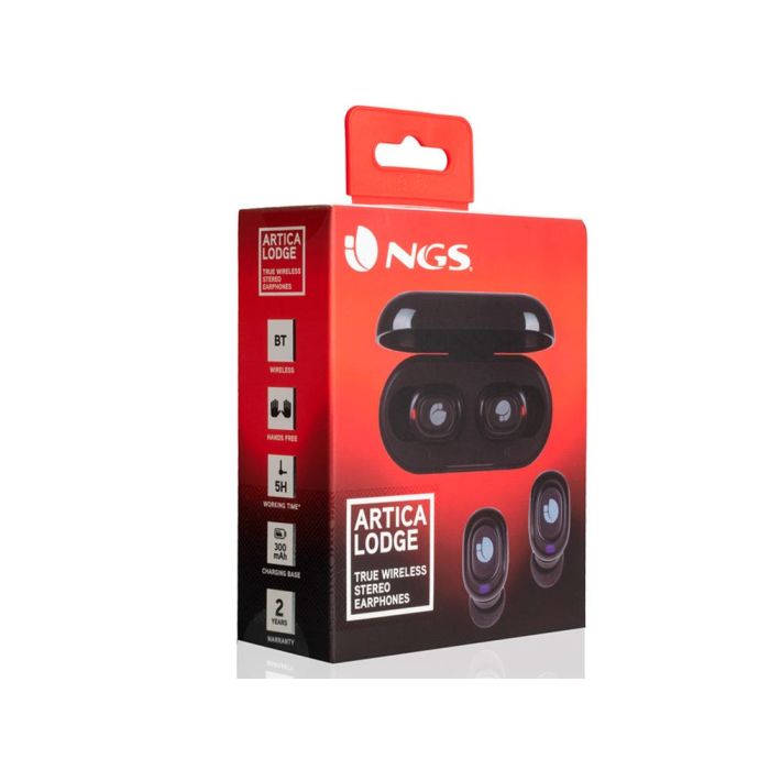 Auriculares Bluetooth NGS ELEC-HEADP-0338 300 mAh Negro USB 8 Auriculares Bluetooth NGS ELEC-HEADP-0338 300 mAh Negro USB 8