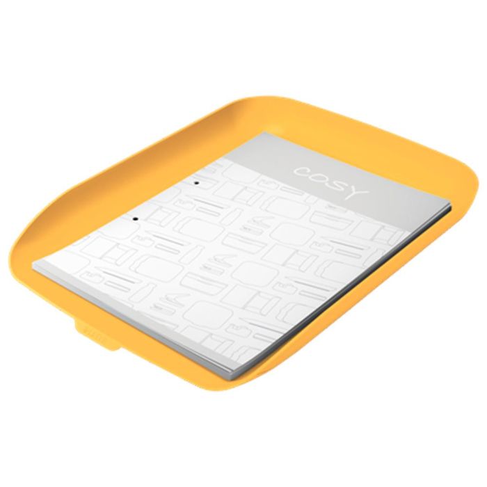 Bandeja Sobremesa Plastico Leitz Cosy Amarillo 268x126X358 mm 1