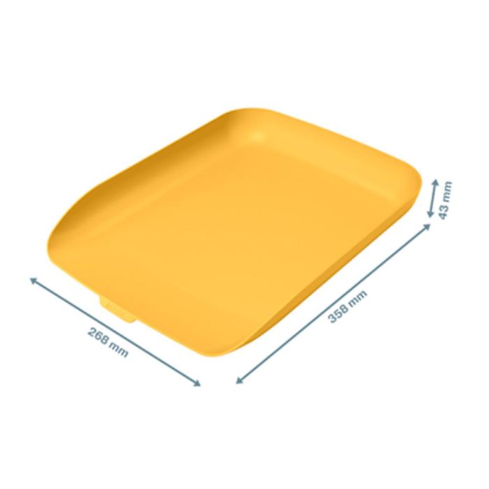 Bandeja Sobremesa Plastico Leitz Cosy Amarillo 268x126X358 mm 2