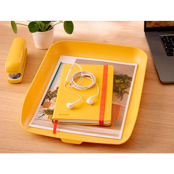 Bandeja Sobremesa Plastico Leitz Cosy Amarillo 268x126X358 mm 3